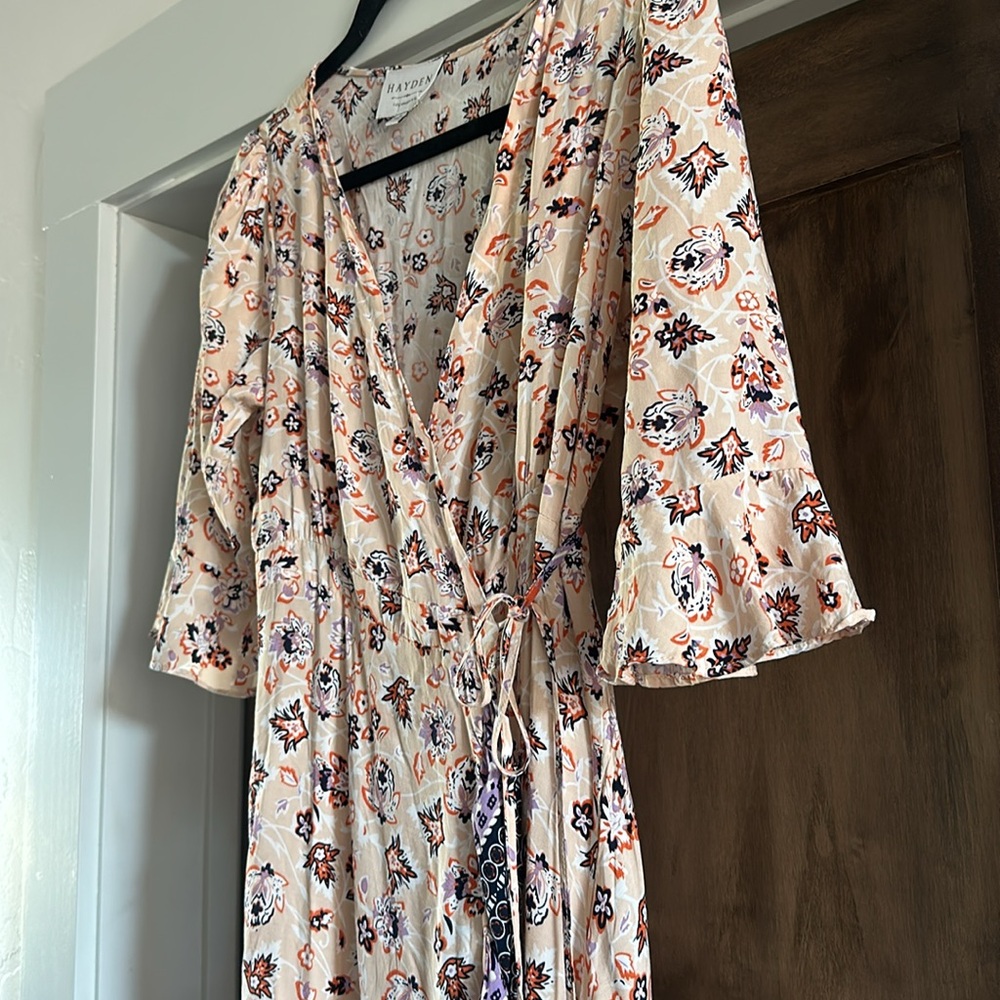 Hayden Floral Wrap Dress with ruffles! - Picture 11 of 16